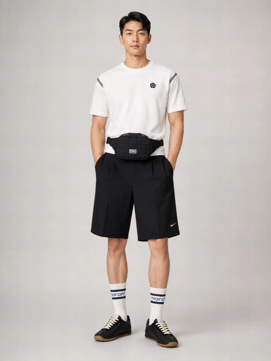 Kenzo Cotton Embroidered Short-Sleeve T-Shirt