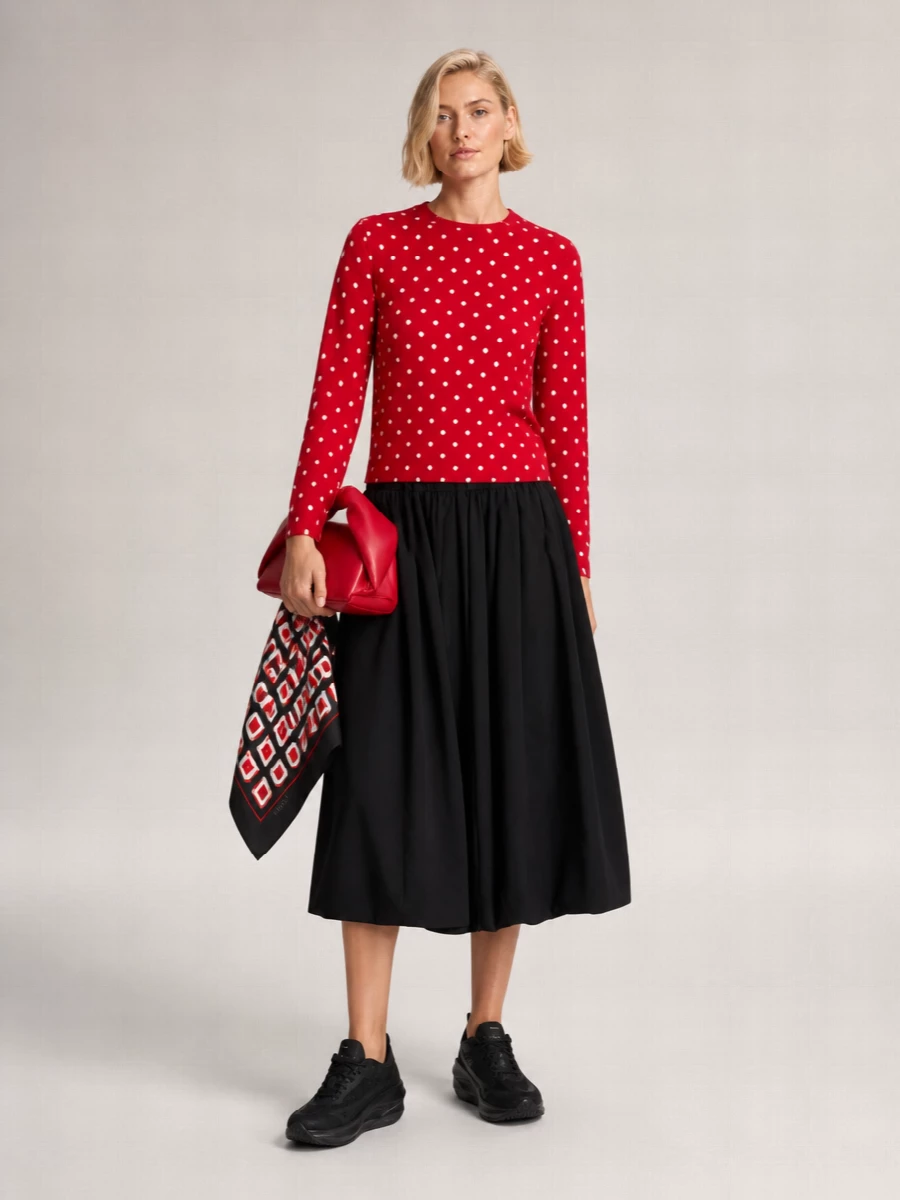 Comme Des Garçons Wool Crewneck Sweatshirt