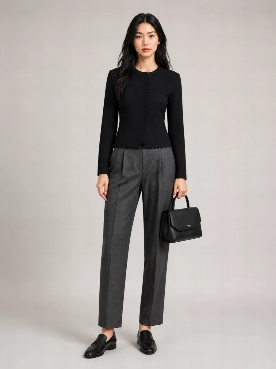 Giorgio Armani Leather Loafers