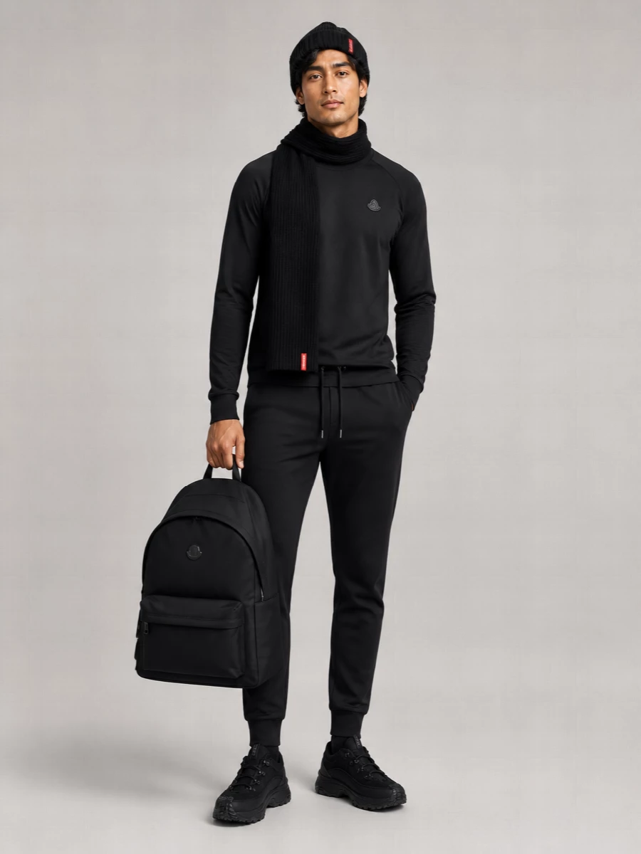 Dsquared2 Knit Beanie And Scarf Matching Set