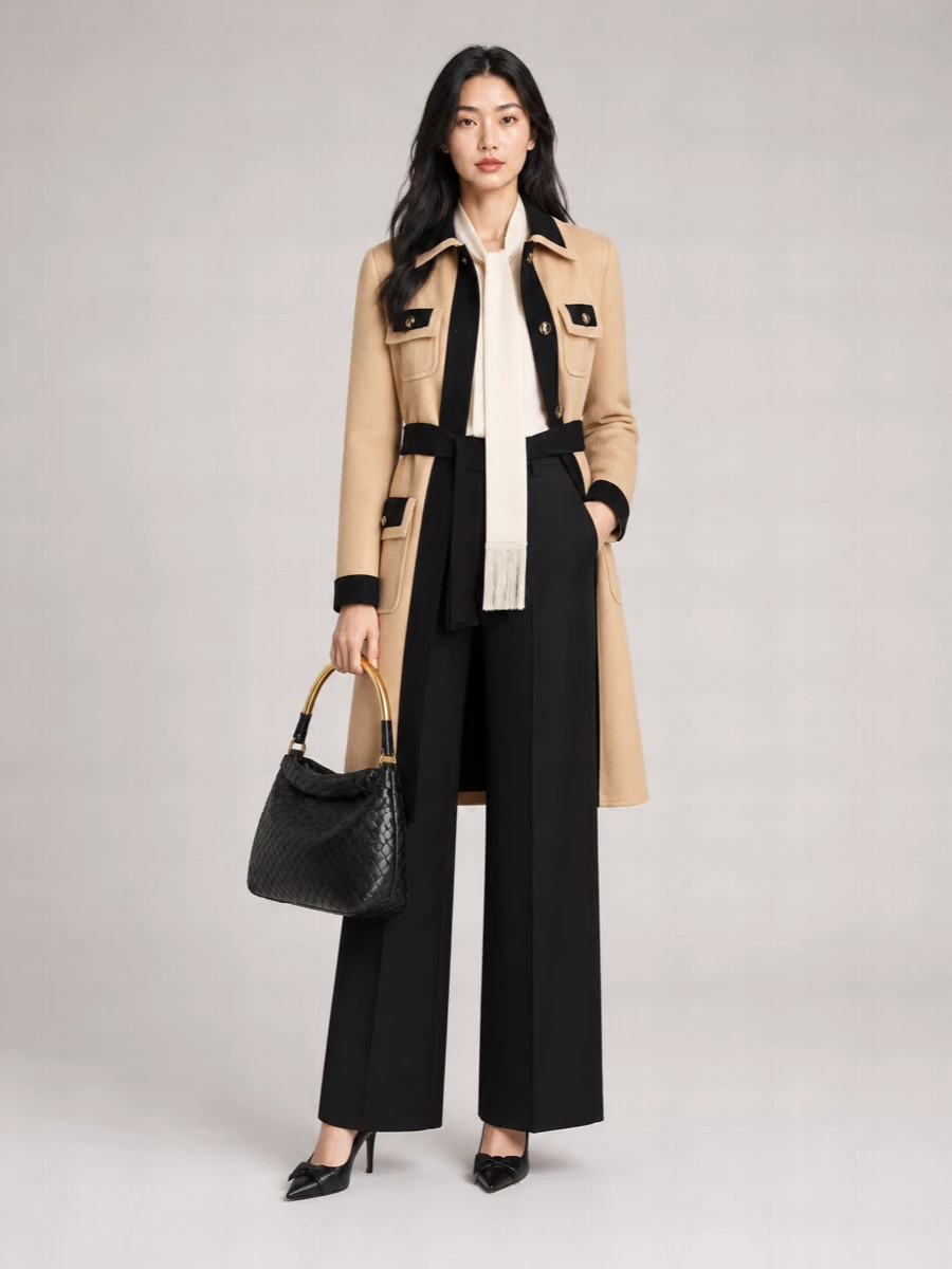Valentino Garavani Cashmere Single-Breasted Coat