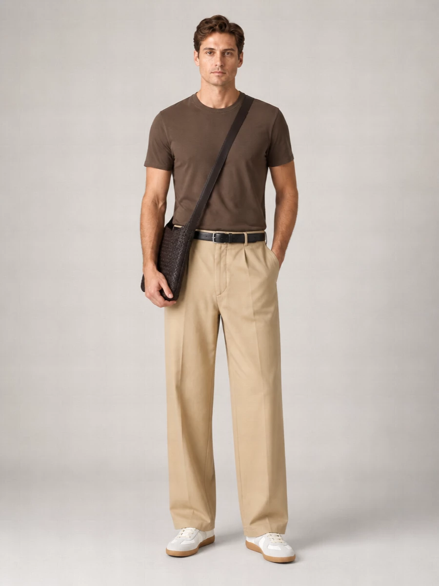 Maison Margiela Cotton Ribbed Crewneck Short-Sleeve T-Shirt Set