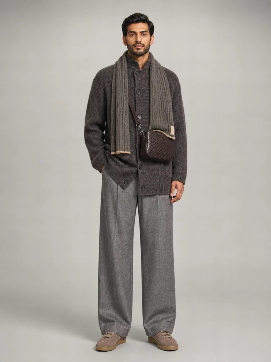 Giorgio Armani Cashmere Silk Cardigan