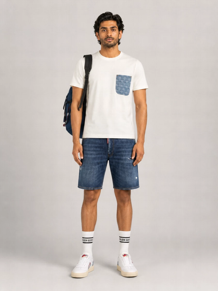Dsquared2 Denim Bermuda Shorts