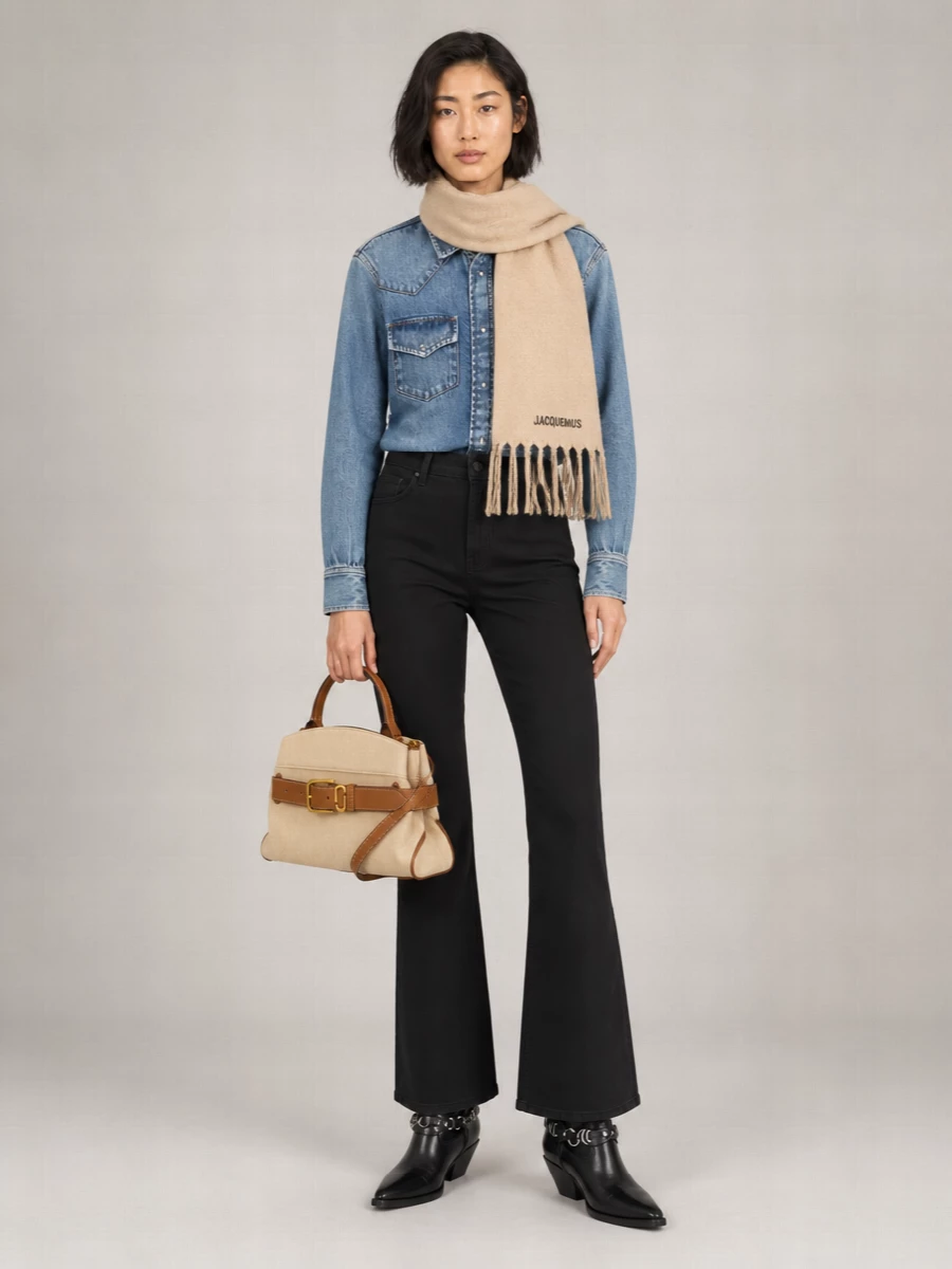 Jacob Cohen Denim Western Shirt