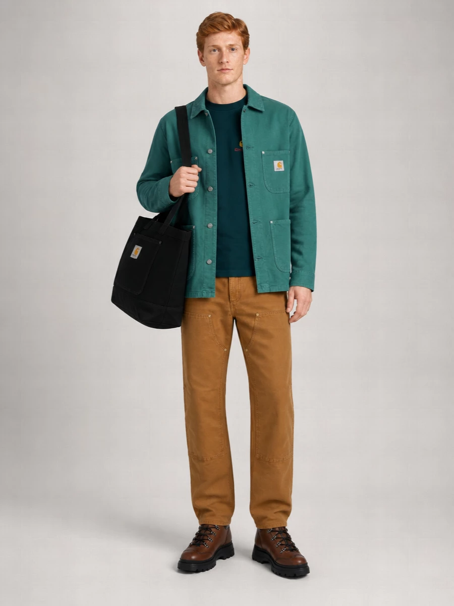 Carhartt Wip Linen-Blend Shirt Jacket