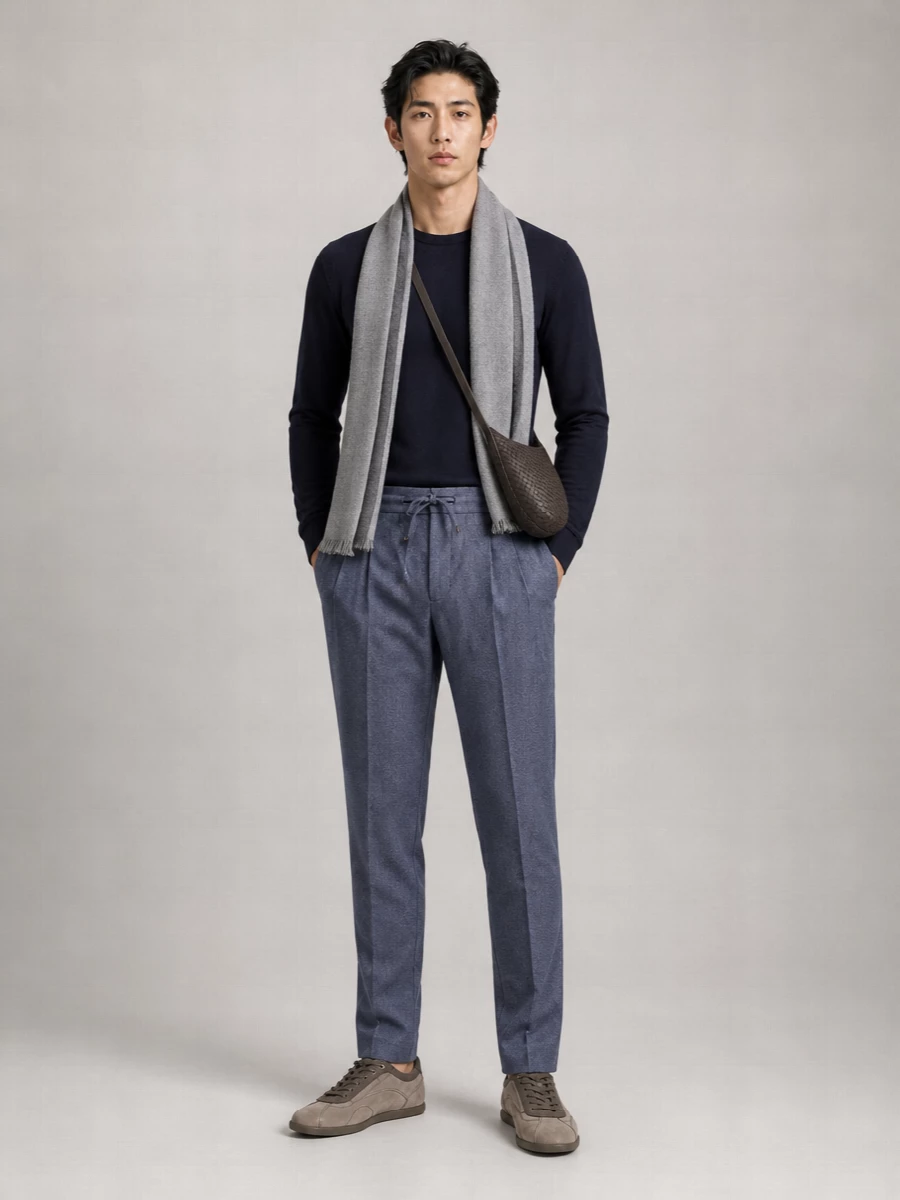 Brunello Cucinelli Wool Cashmere T-Shirt