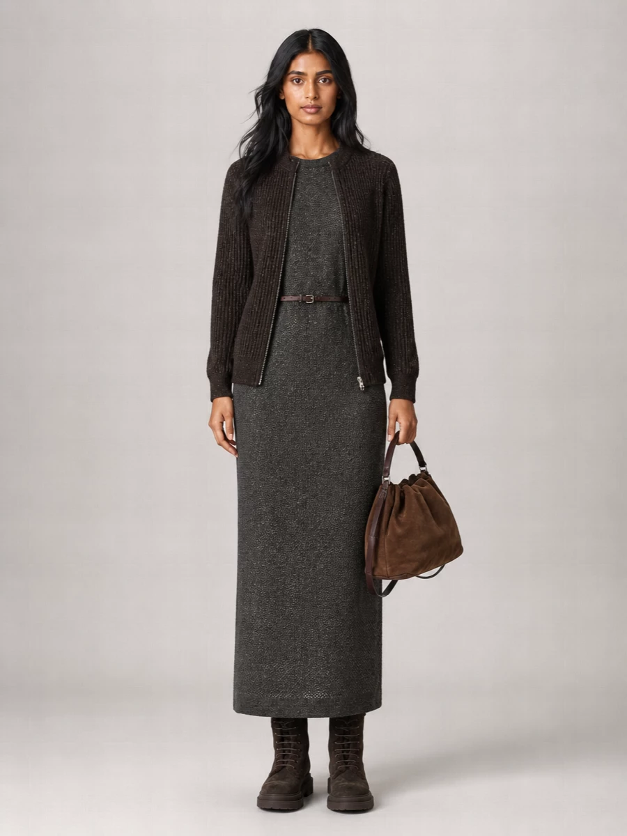 Brunello Cucinelli Cashmere Fitted Jacket