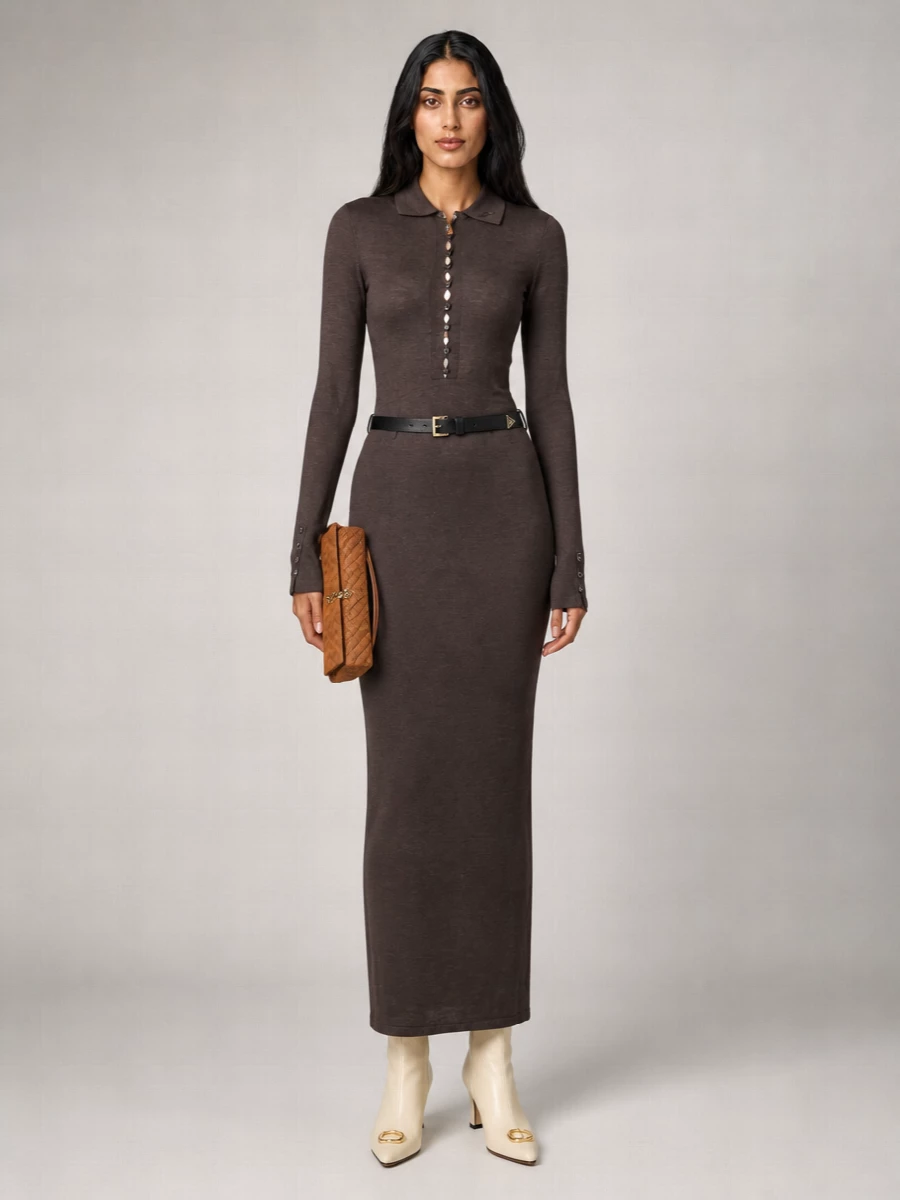 Jacquemus Trench Midi Dress