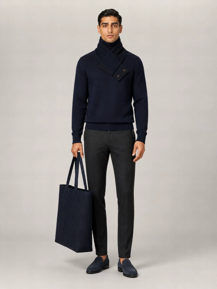 Dondup Wool Turtleneck Jumper