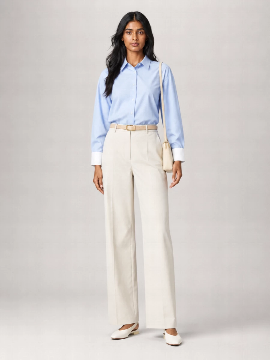 Acne Studios Wide-Leg Trousers