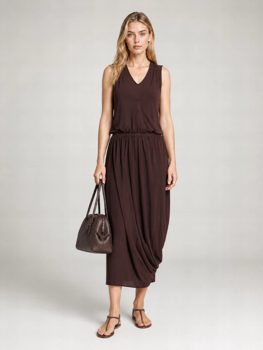 Rene Caovilla Satin Flat Sandals