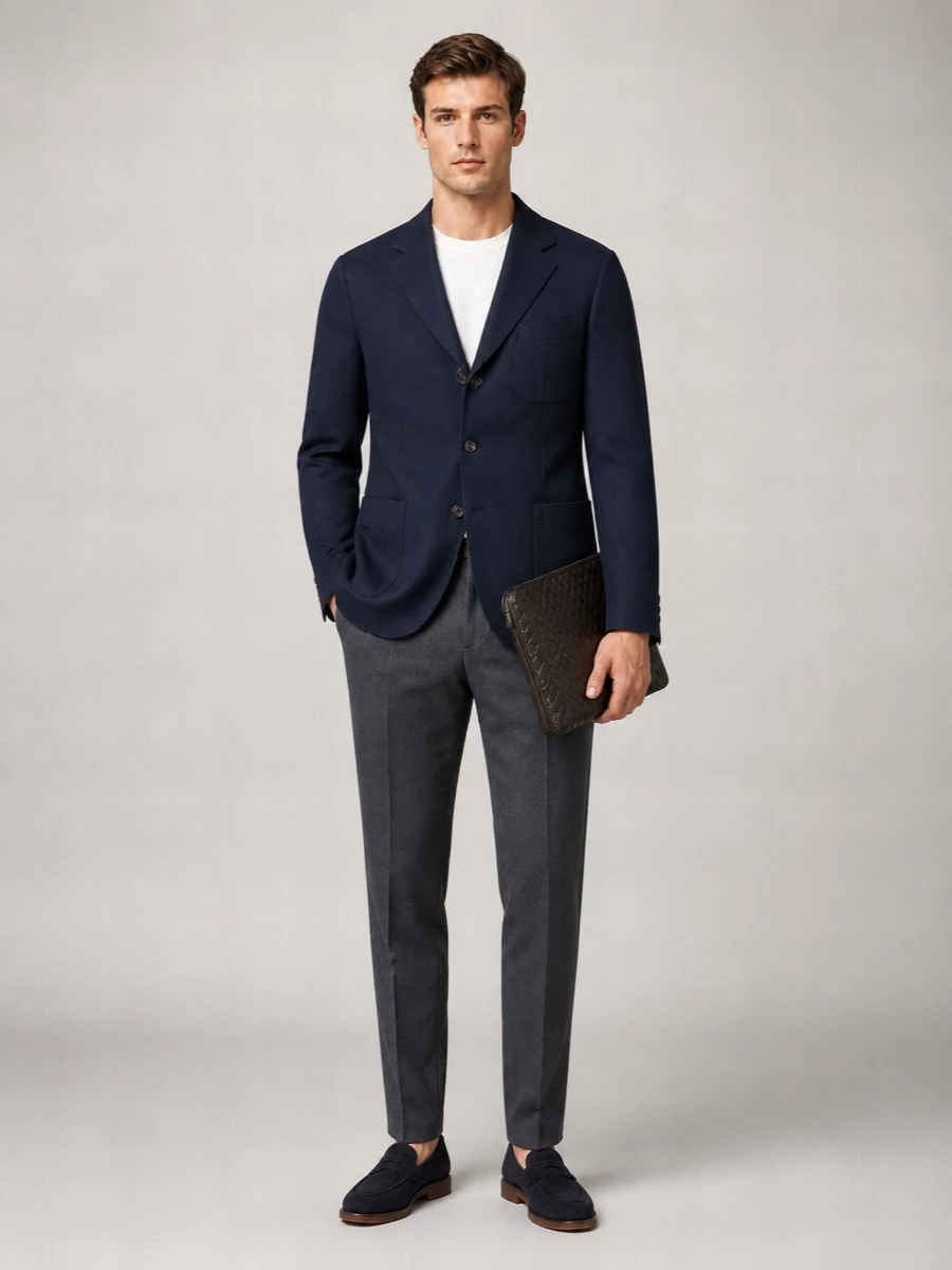Brunello Cucinelli Single-Breasted Wool Coat