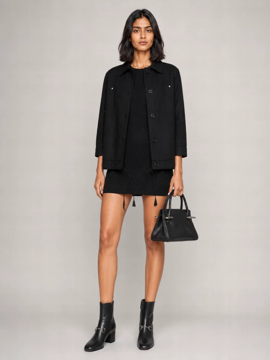 Gucci Gabardine Fitted Jacket