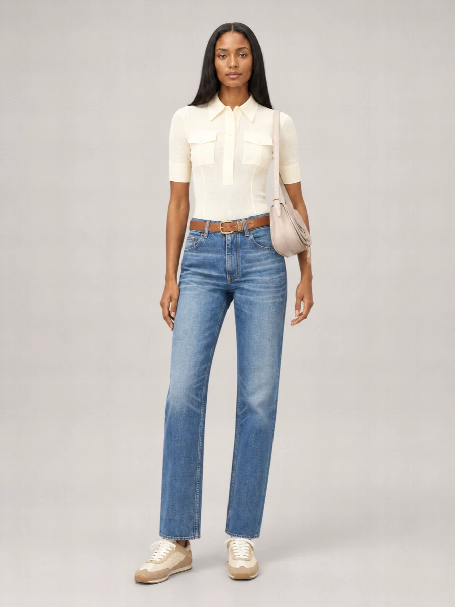 Chloé Straight-Leg Trousers