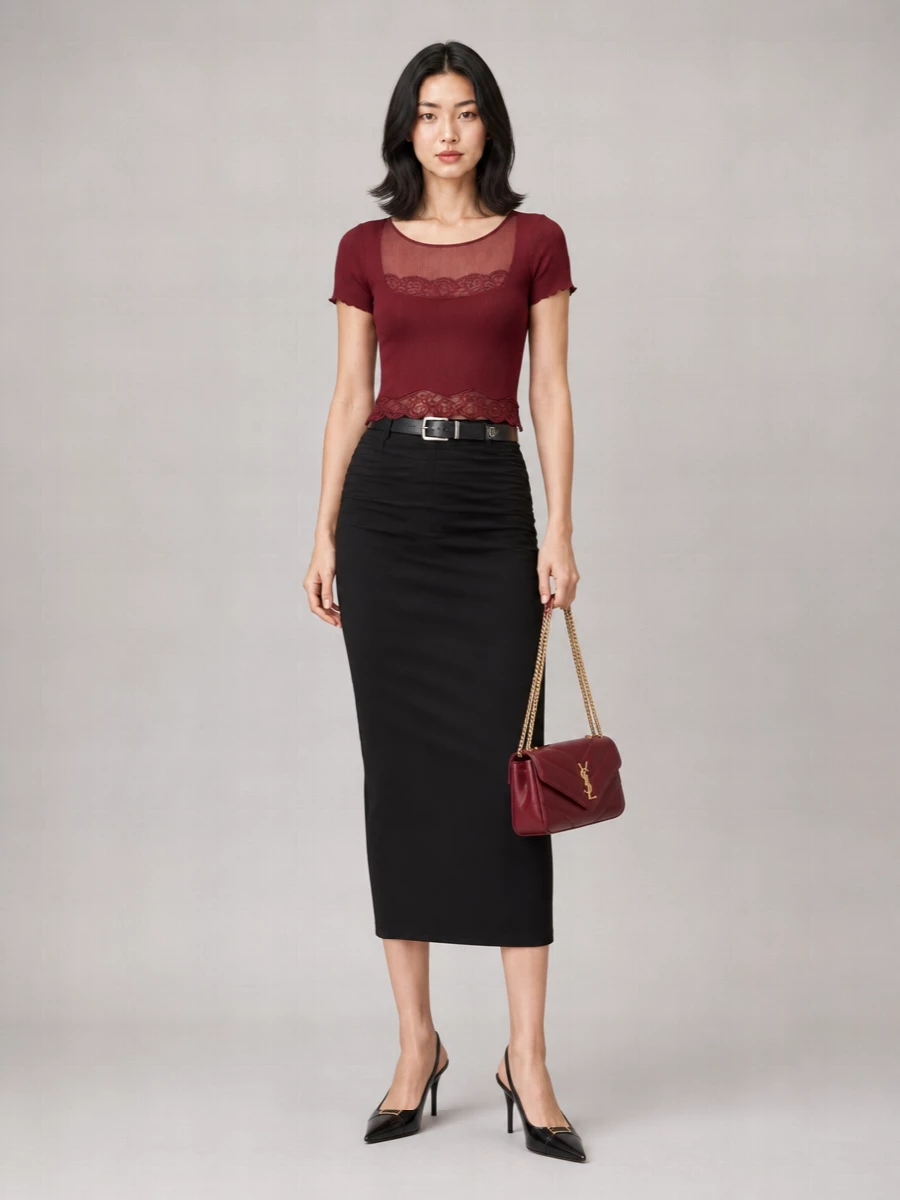 Saint Laurent Knitted Top