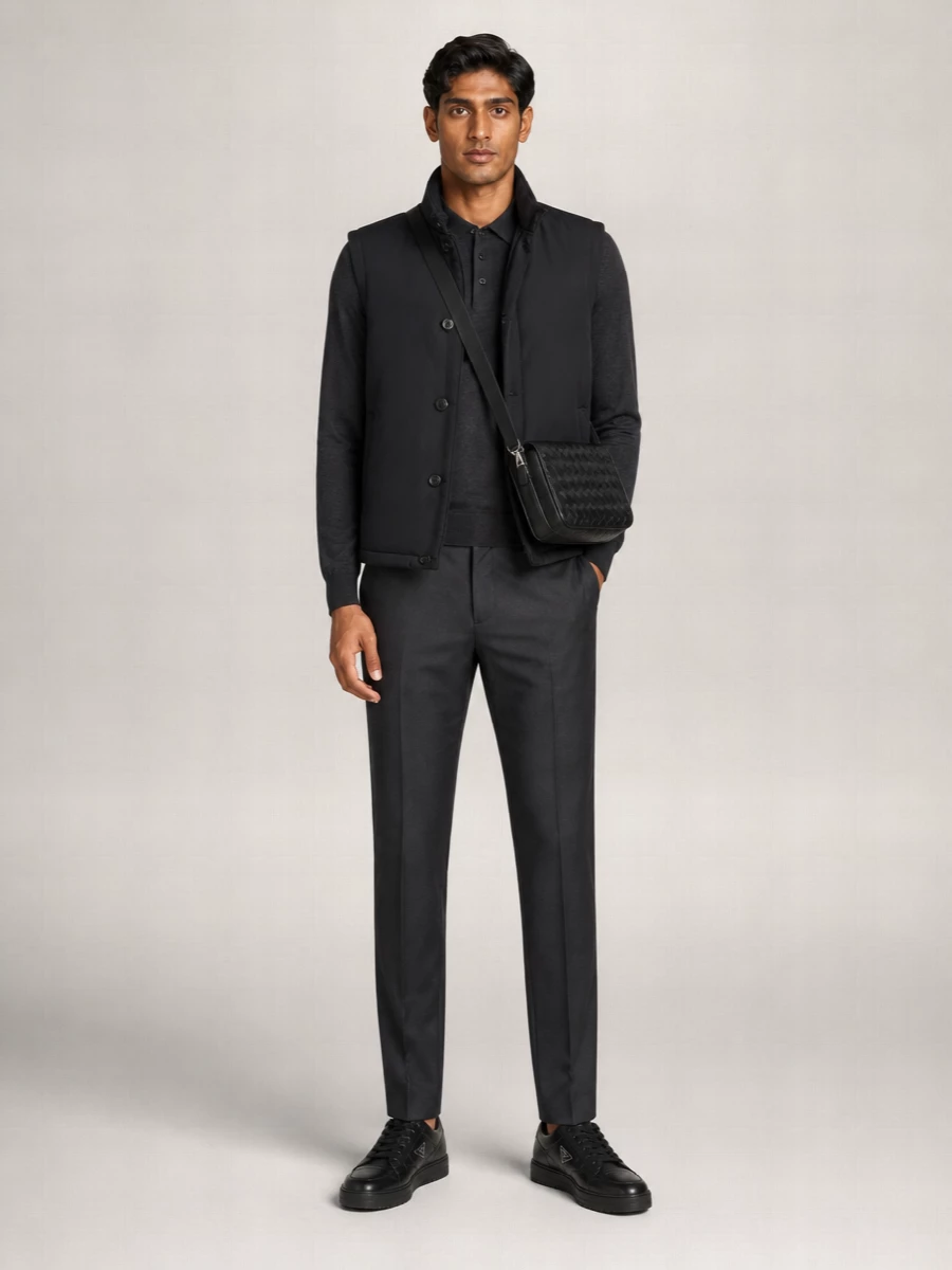 Zegna Sleeveless Padded Jacket
