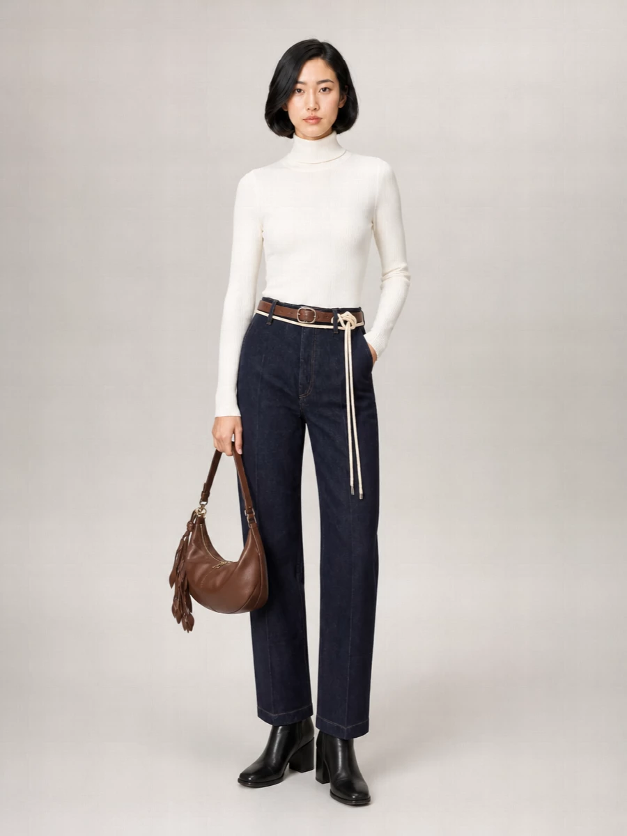 Sportmax Denim Straight-Leg Jeans