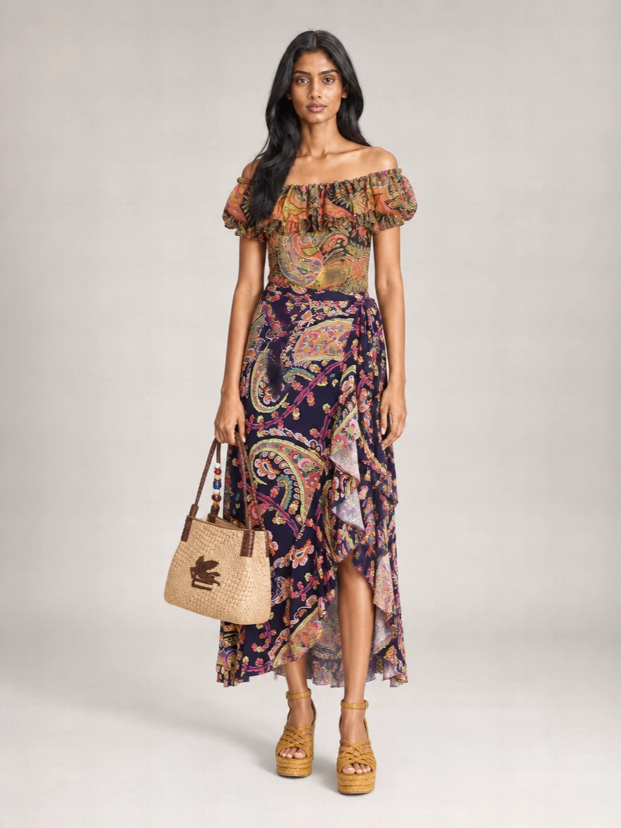 Etro Silk Printed Blouse
