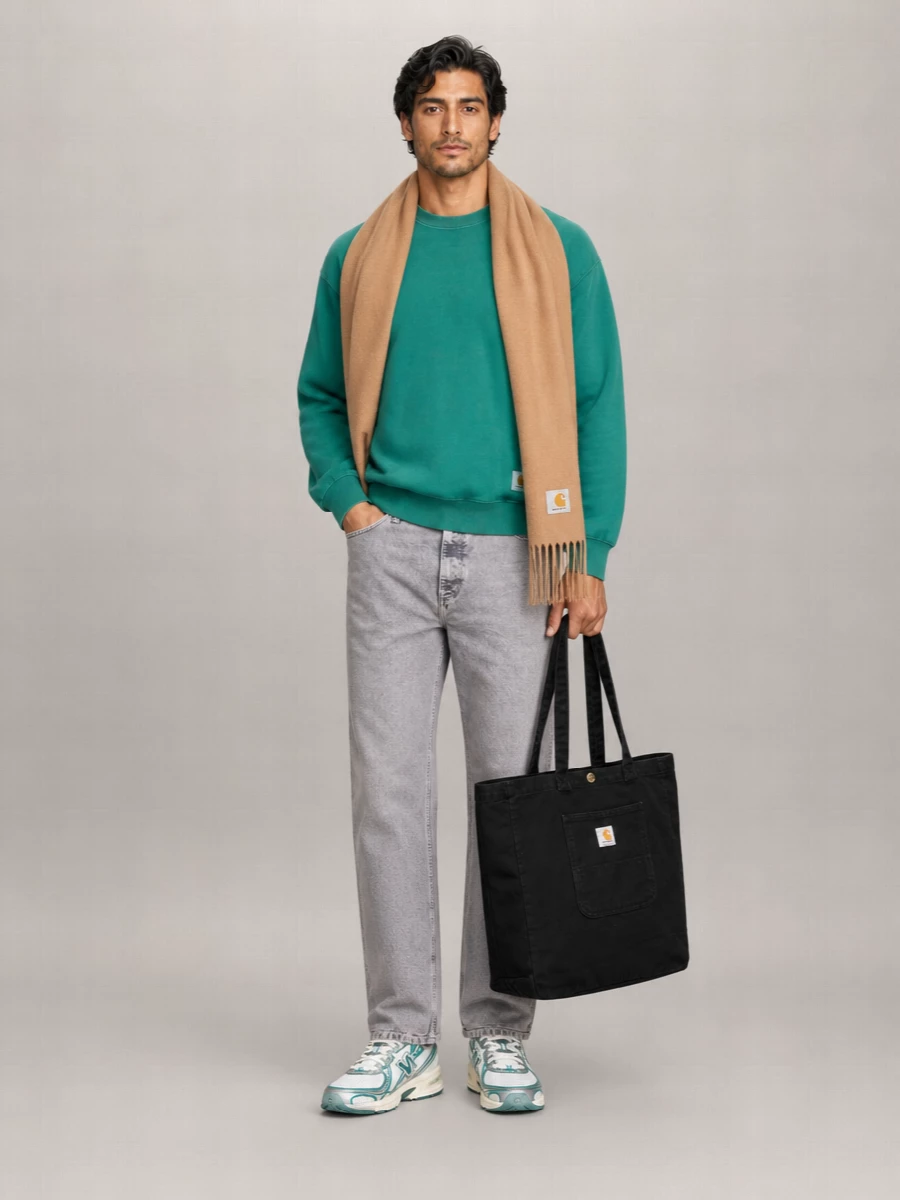 Carhartt Wip Hudson Sweatshirt With Ribbed Cuffs And Hem