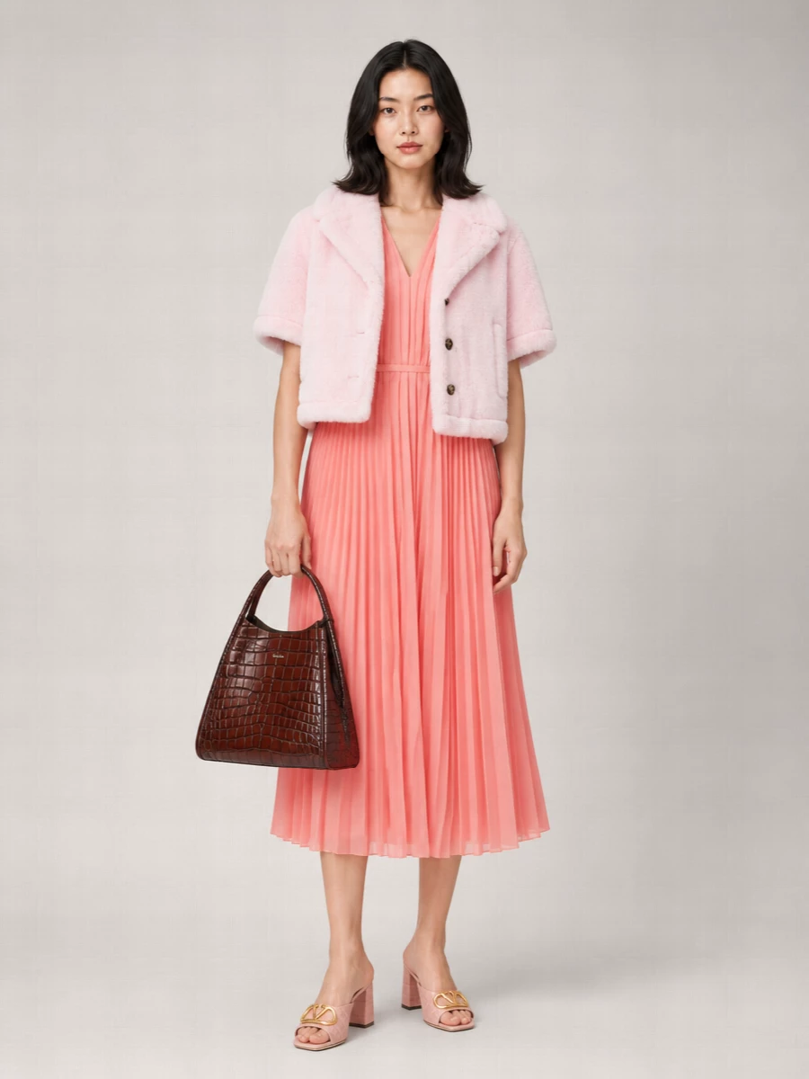 Max Mara Silk-Blend Coat