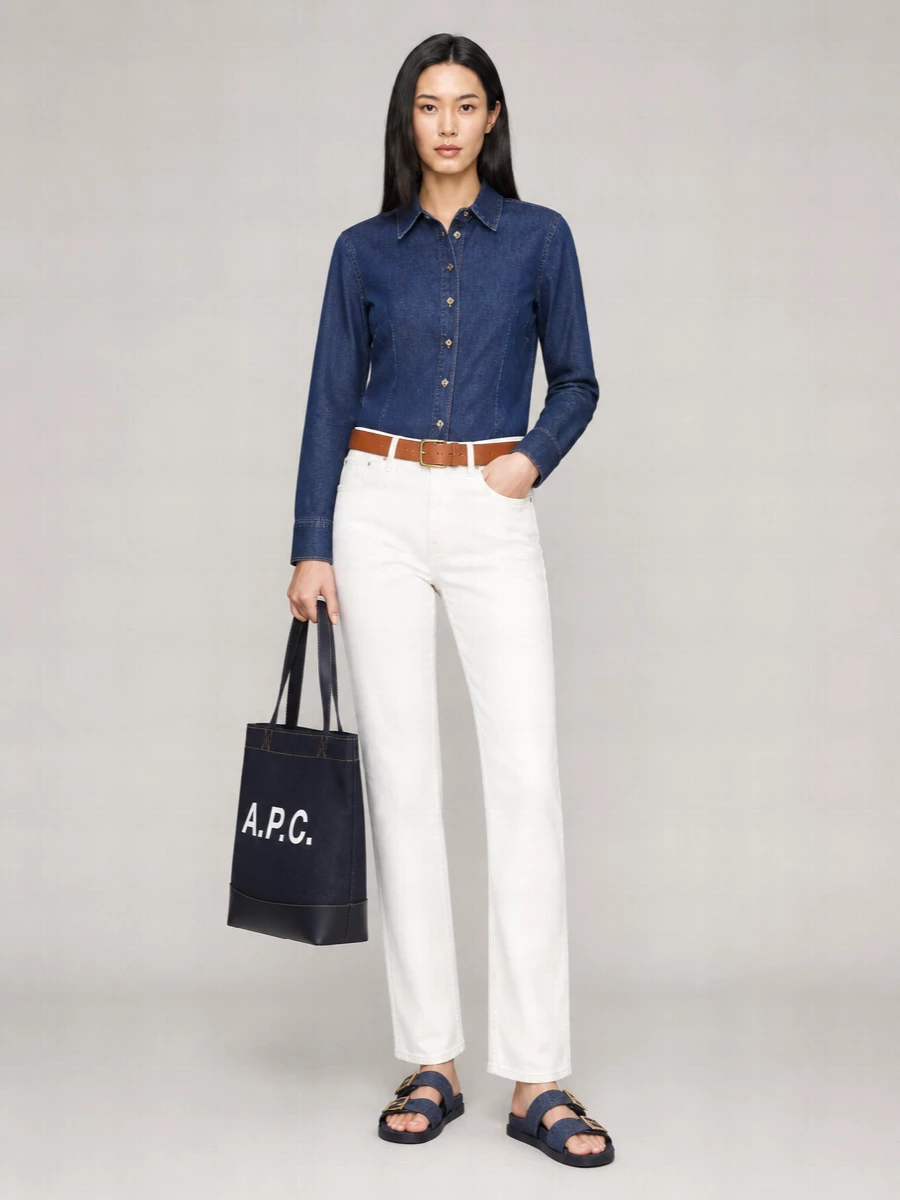 7 For All Mankind Denim Shirt