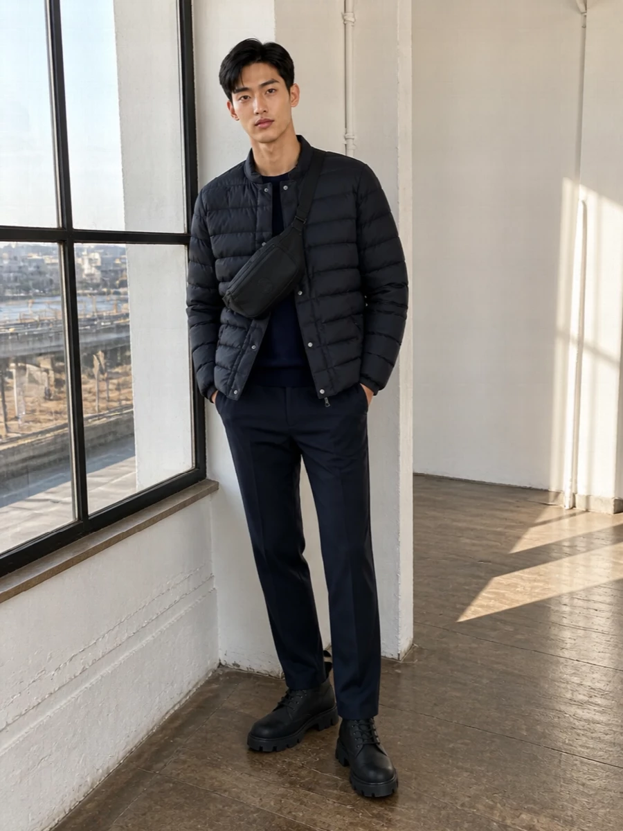 Woolrich puffer apc trousers moncler boots