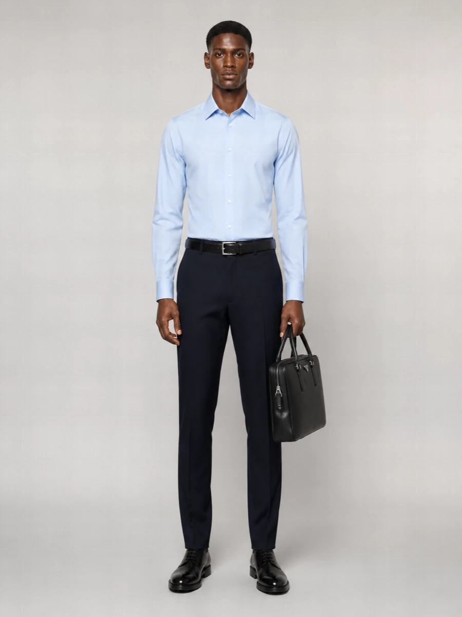 Prada Wool Tailored Trousers