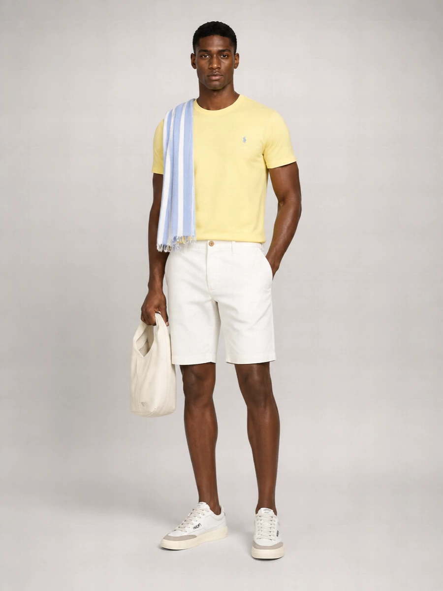 Ralph Lauren Cotton Crew-Neck Short-Sleeve T-Shirt