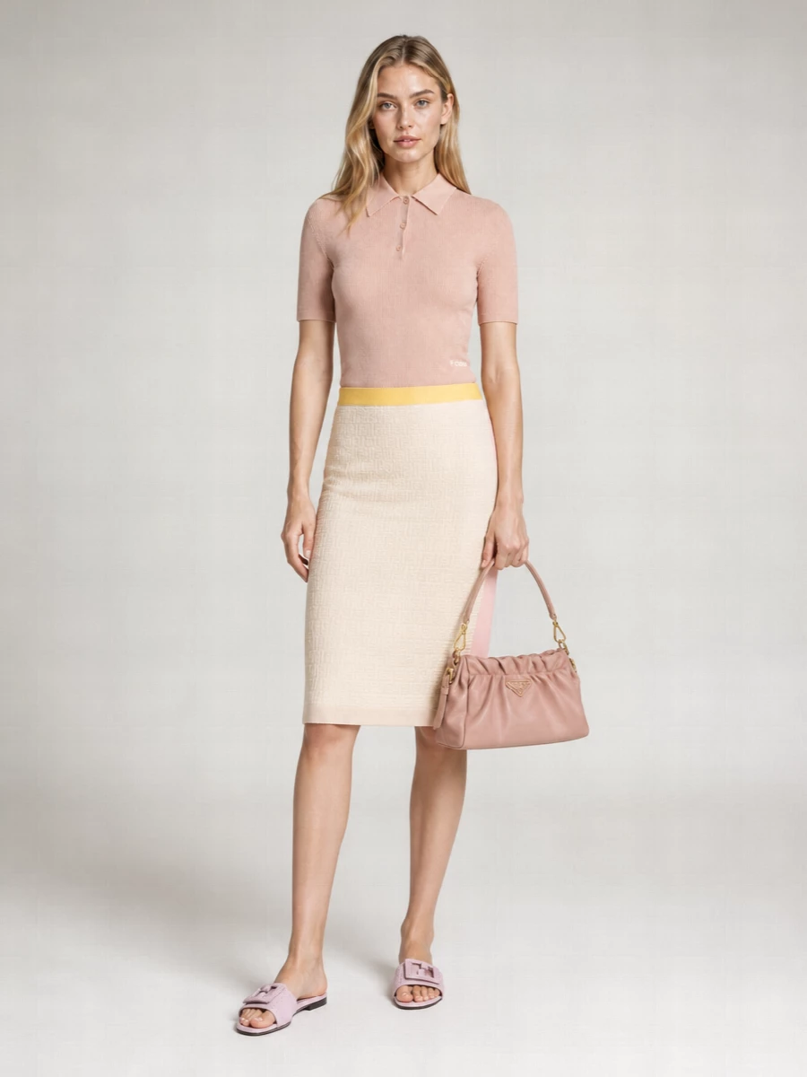 Prada Re-Edition Lamb Leather Shoulder Bag
