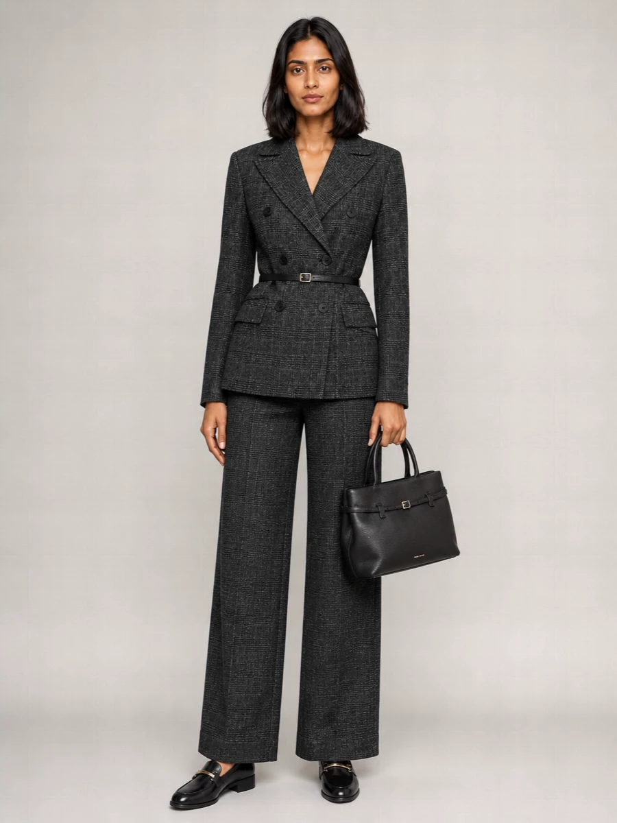 Weekend Max Mara wool embroidered flared trousers
