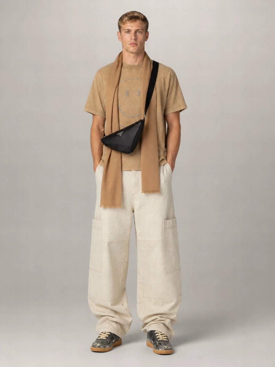 Maison Margiela Calfskin Leather Low-Top Sneakers