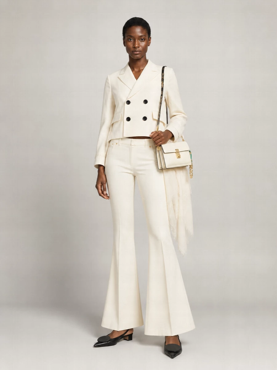 Sacai Double-Breasted Suit Jacket