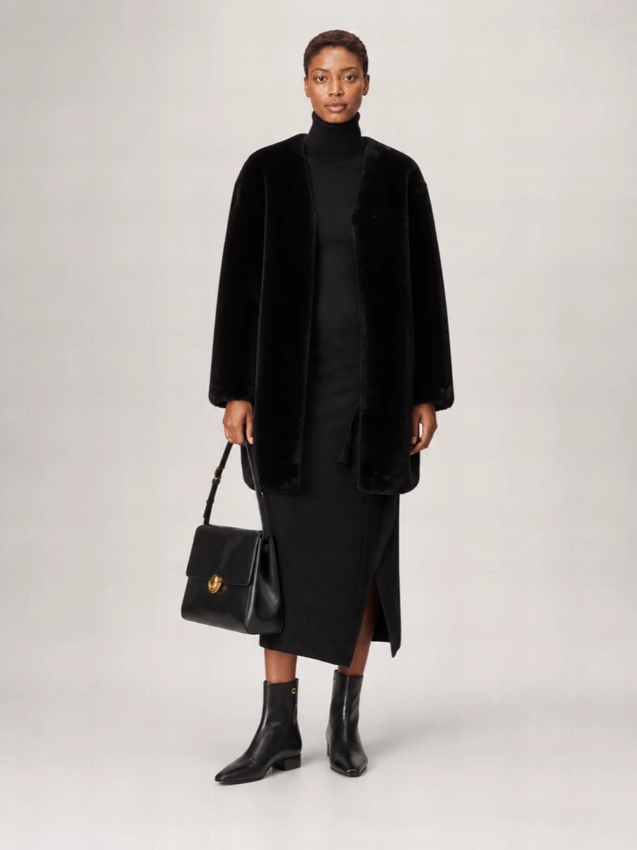 The Frankie Shop Faux Fur Coat