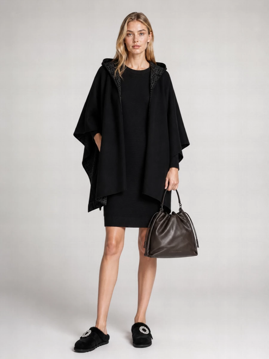 Brunello Cucinelli Monili Leather Bucket Bag