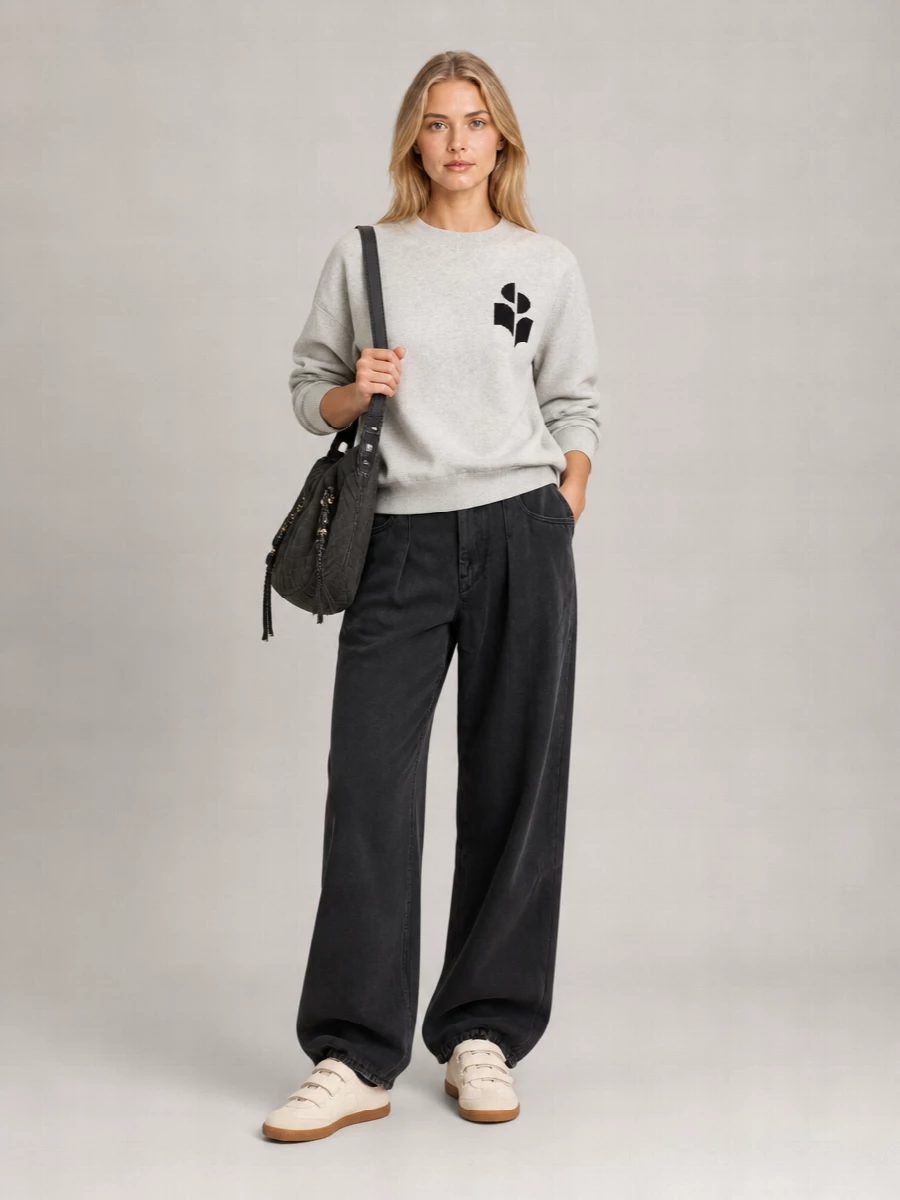 Isabel Marant Bolton Leather Shoulder Bag