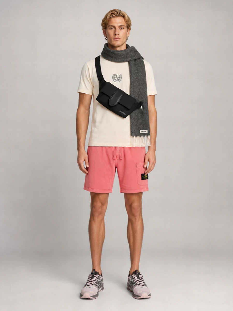 Stone Island Cotton Bermuda Shorts