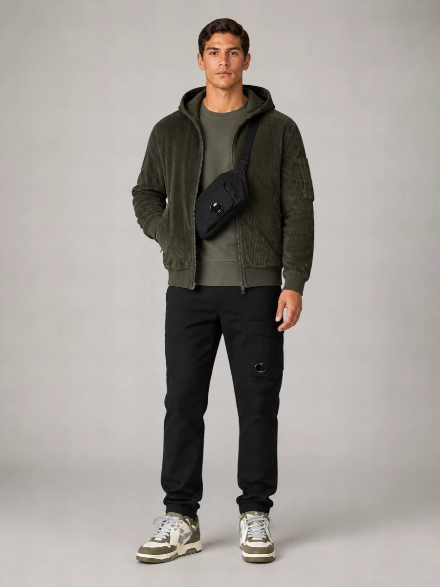 C.P. Company corduroy hooded jacket