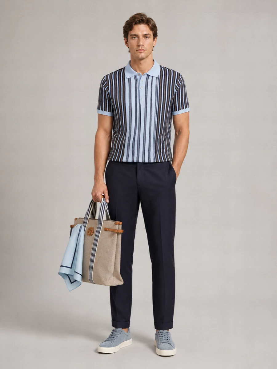 Paul Smith Striped Polo Shirt