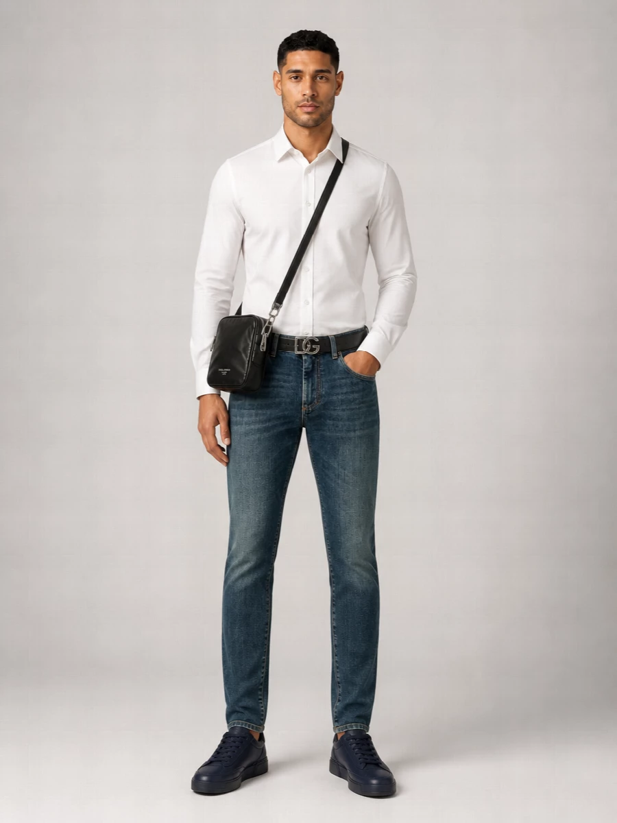 Dolce&Gabbana Denim Low-Rise Skinny Jeans