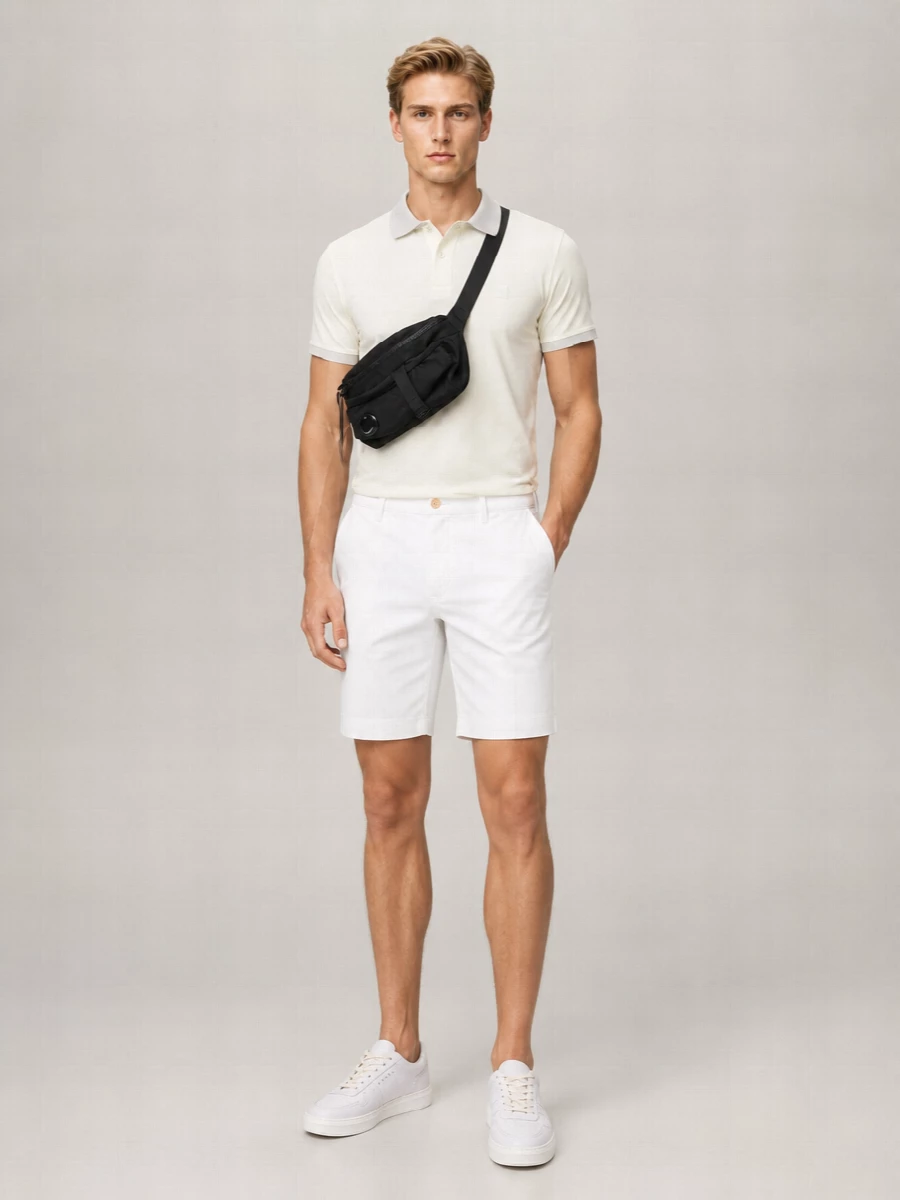 C.p. Company Stretch Piqué Polo Shirt