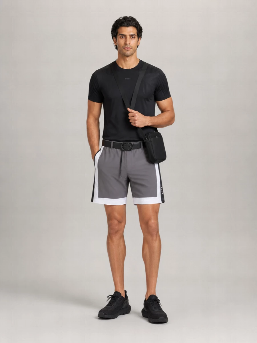 Boss Nylon Track Shorts