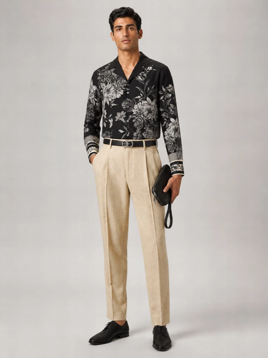 Dolce&Gabbana Silk Printed Shirt