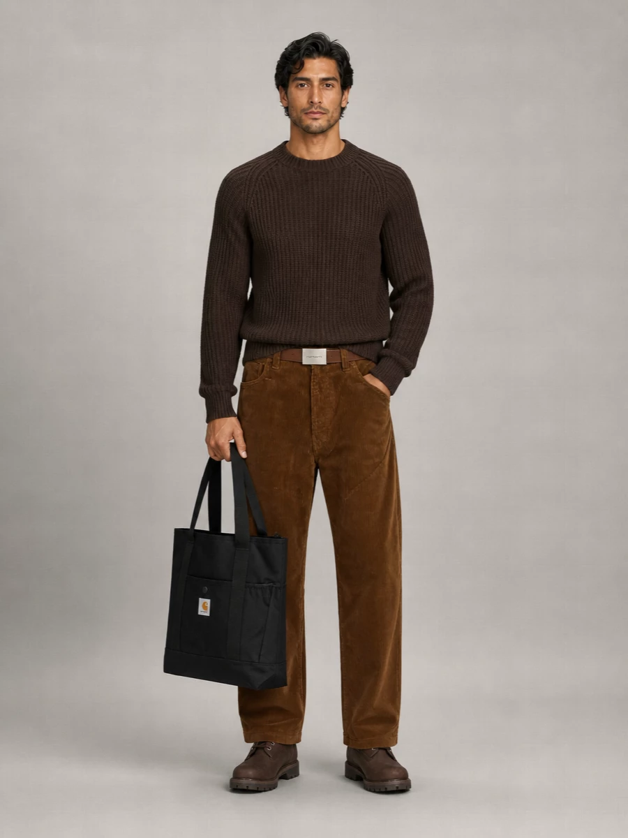 Carhartt Wip Corduroy Straight-Leg Trousers