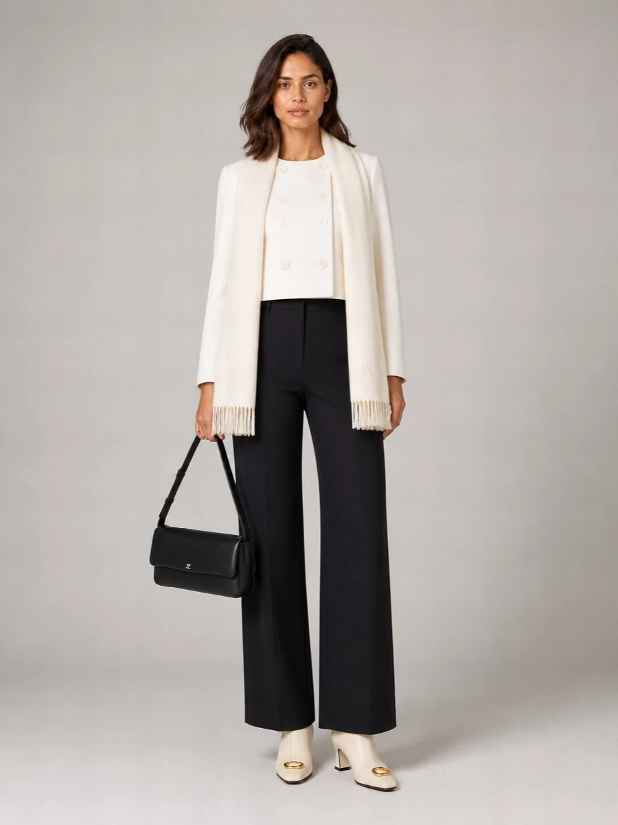 Courrèges Single-Breasted Suit Jacket