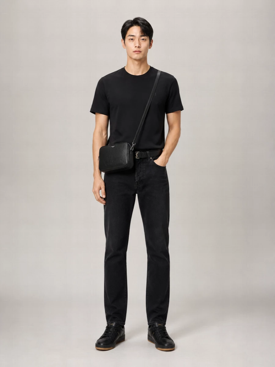 Saint Laurent Leather Belt