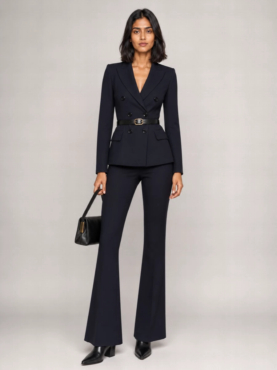 Elisabetta Franchi Single Breasted Blazer