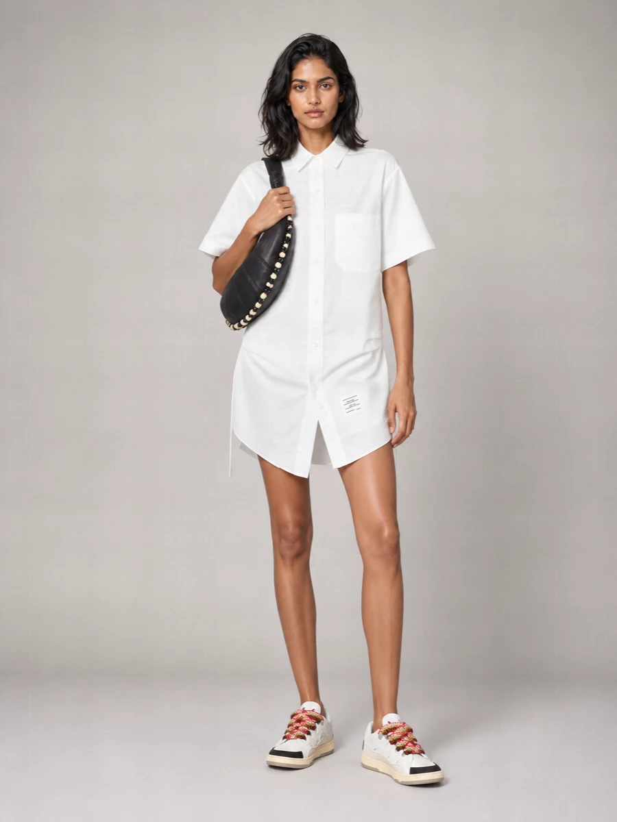 Lanvin Leather Low-Top Sneakers