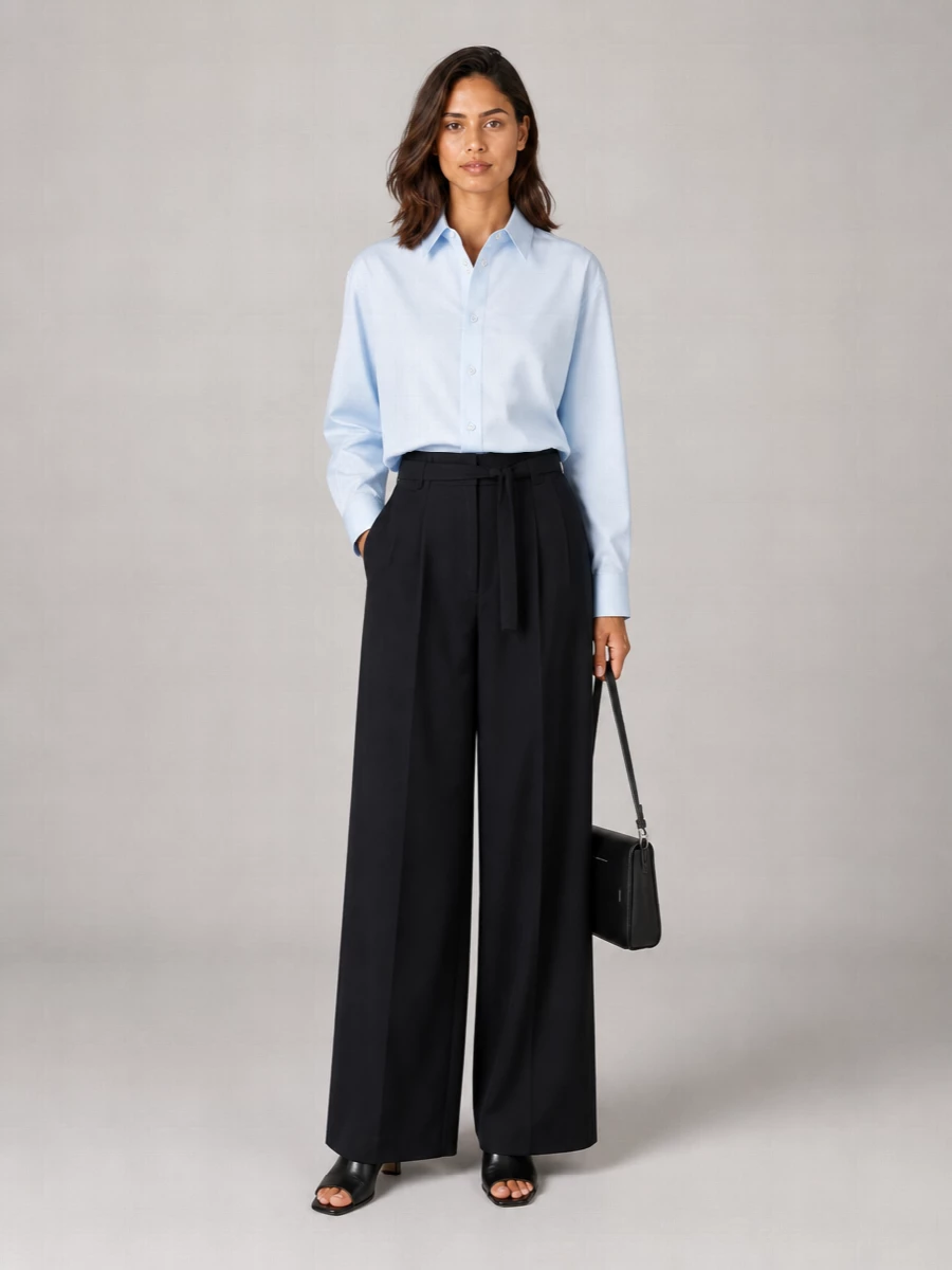 Mm6 Maison Margiela Wide-Leg Trousers