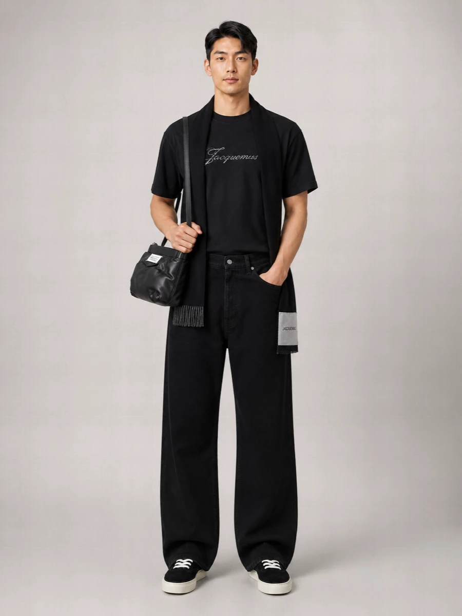 Jacquemus Logo Print T-Shirt